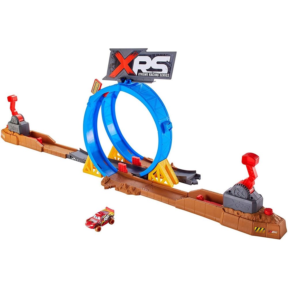 Pista de masini Disney Cars by Mattel XRS cu masinuta 2 Pista de masini Disney Cars by Mattel XRS cu masinuta