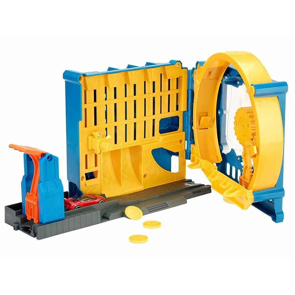 Pista de masini Hot Wheels by Mattel City Super Bank Blast-Out 3 Pista de masini Hot Wheels by Mattel City Super Bank Blast-Out - Image 2