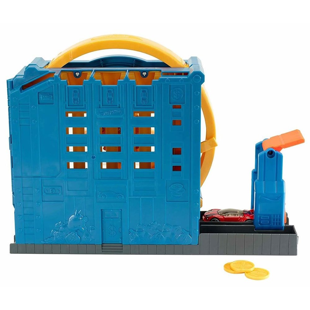 Pista de masini Hot Wheels by Mattel City Super Bank Blast-Out 4 Pista de masini Hot Wheels by Mattel City Super Bank Blast-Out - Image 3