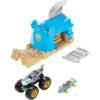 Pista de masini Hot Wheels by Mattel Monster Truck Pit and Launch Shark Wreak cu 2 masinute I Best Buy Babys