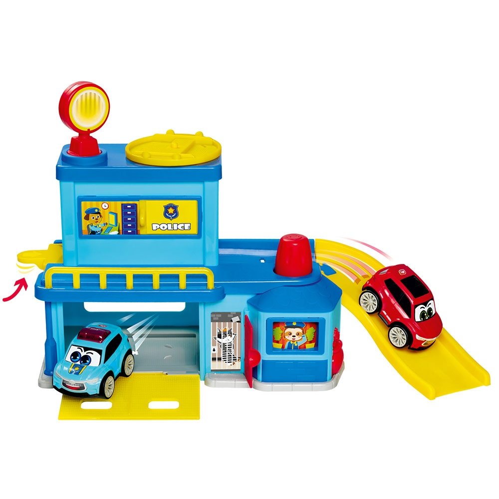 Pista de masini Simba ABC Happy Police Station cu 2 masinute 3 Pista de masini Simba ABC Happy Police Station cu 2 masinute - Image 2