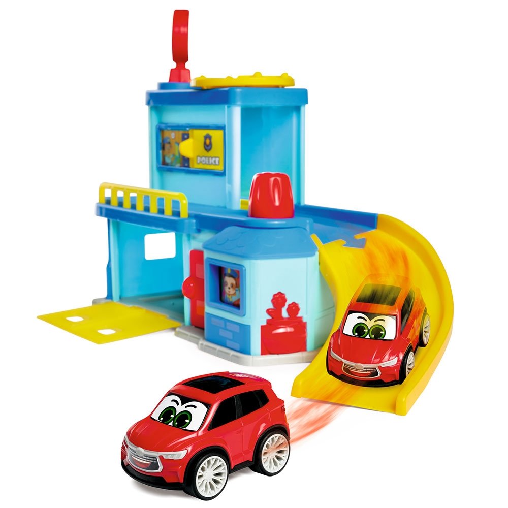 Pista de masini Simba ABC Happy Police Station cu 2 masinute 4 Pista de masini Simba ABC Happy Police Station cu 2 masinute - Image 3