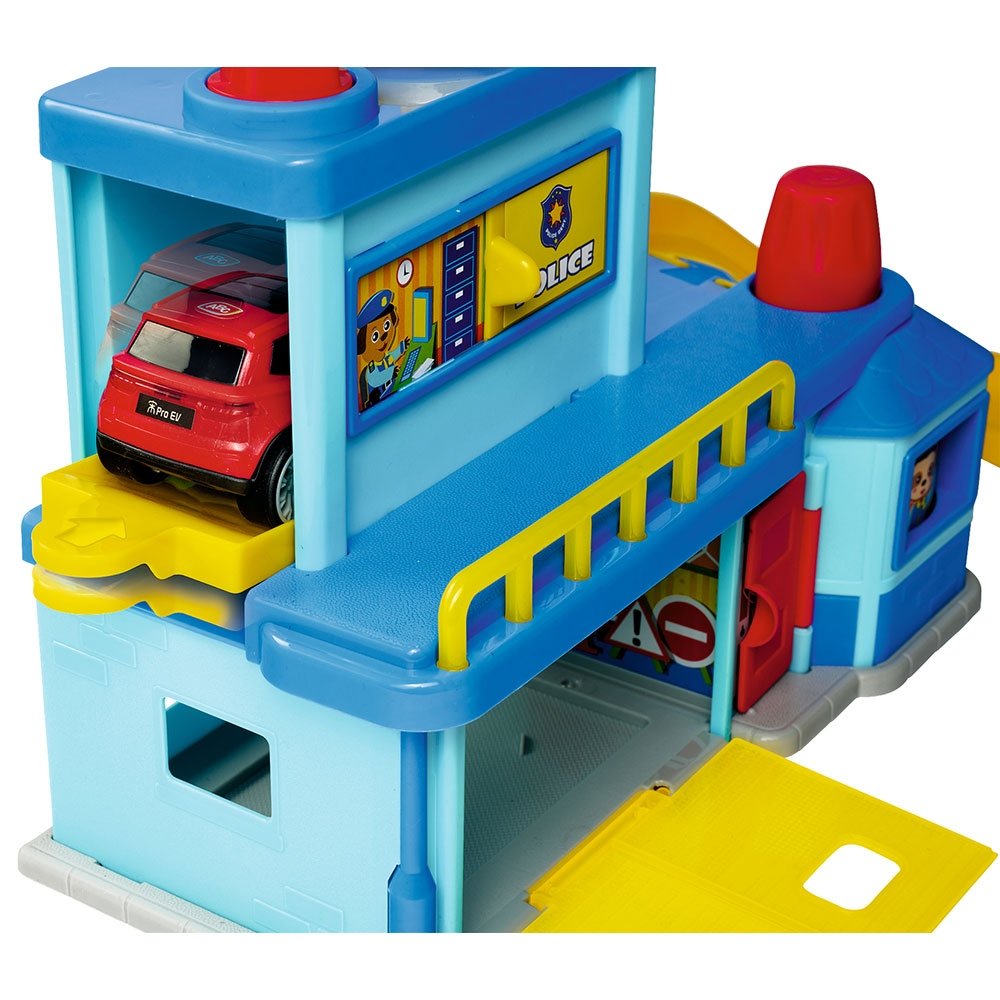 Pista de masini Simba ABC Happy Police Station cu 2 masinute 10 Pista de masini Simba ABC Happy Police Station cu 2 masinute - Image 9