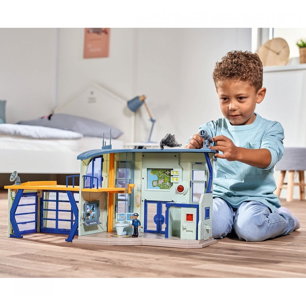 Pista de masini Simba Fireman Sam Police Station cu figurina 7 Pista de masini Simba Fireman Sam Police Station cu figurina - Image 6