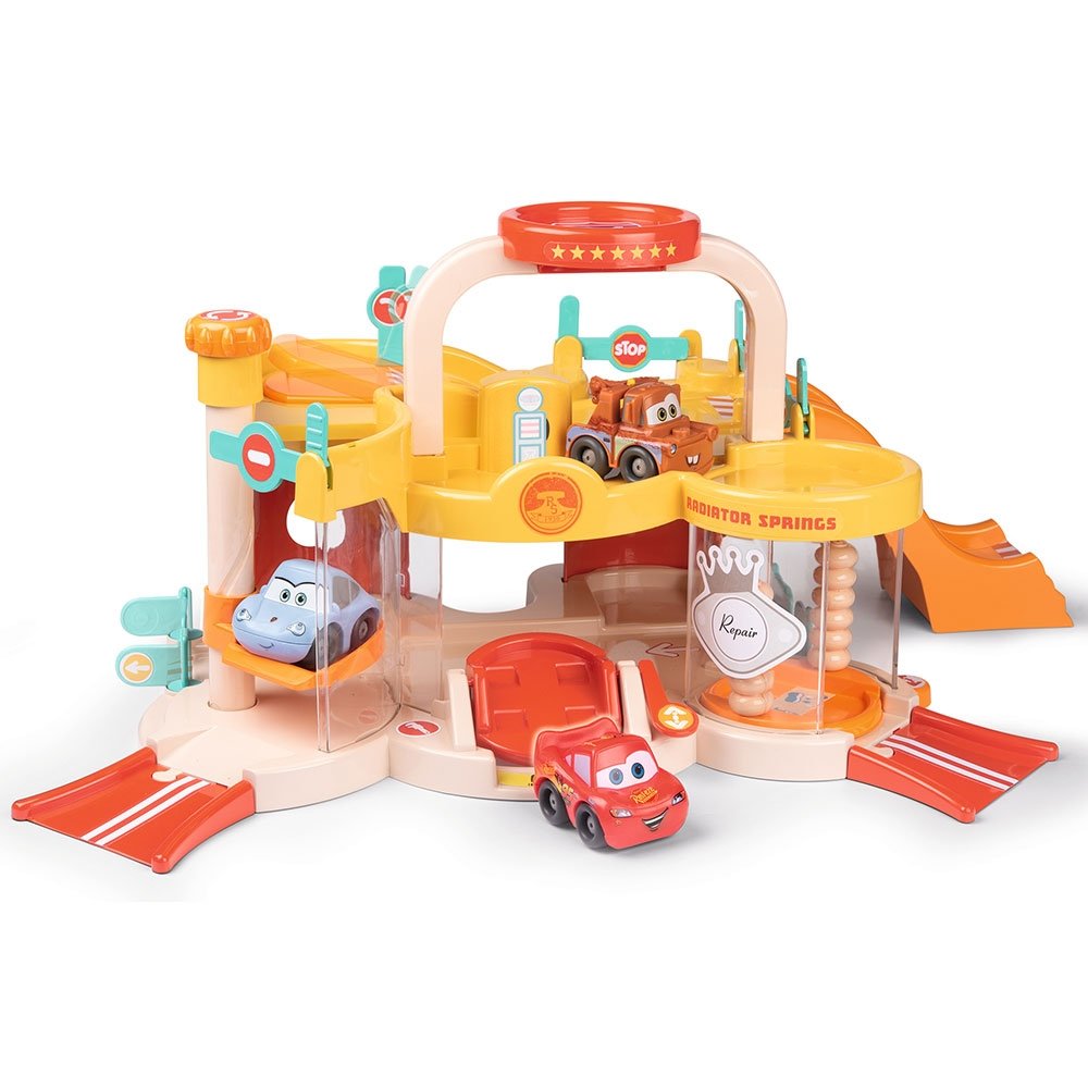 Pista De Masini Smoby Vroom Planet Garage Cu Masinuta Cars 3 Pista De Masini Smoby Vroom Planet Garage Cu Masinuta Cars - Imagine 2