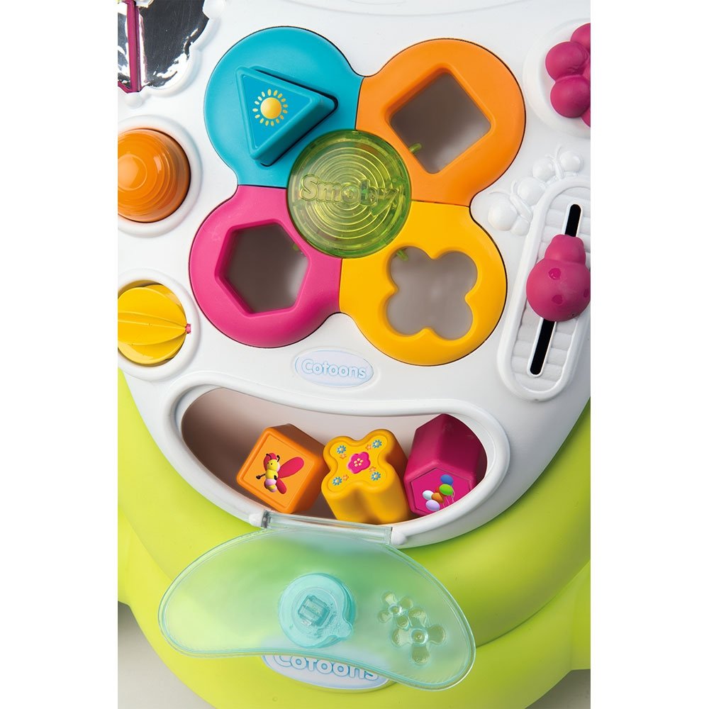 Premergator Smoby Cootons 2 in 1 verde 4 Premergator Smoby Cootons 2 in 1 verde - Image 3