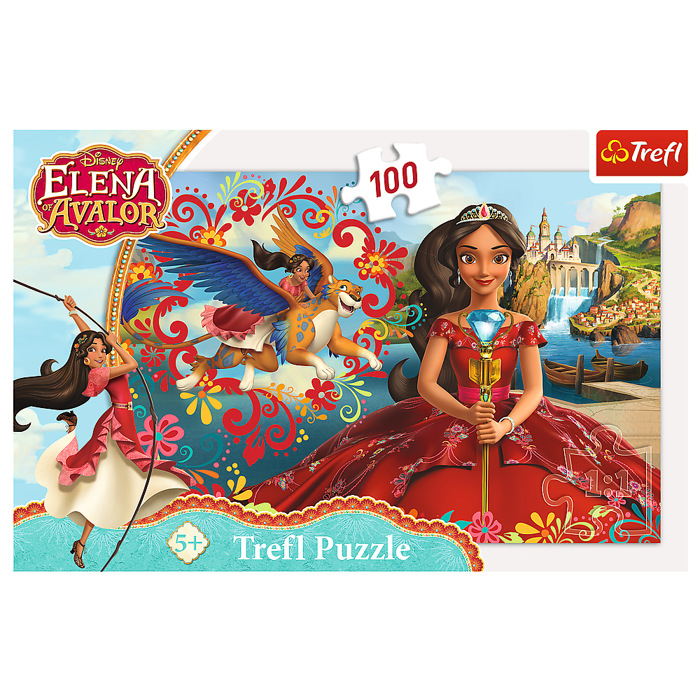 Puzzle Trefl Disney Elena Avalor, Magia din Avalor 100 piese 3 Puzzle Trefl Disney Elena Avalor, Magia din Avalor 100 piese - Image 2