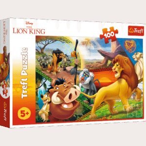 Puzzle Trefl Disney The Lion King, Aventurile lui Simba 100 piese