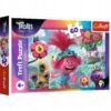 Puzzle Trefl DreamWorks Trolls In lumea muzicii a Trolilor 60 piese I Best Buy Babys