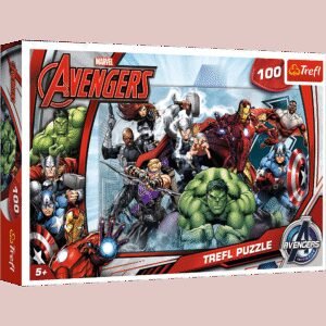 Puzzle Trefl Marvel Avengers, Sa atacam 100 piese