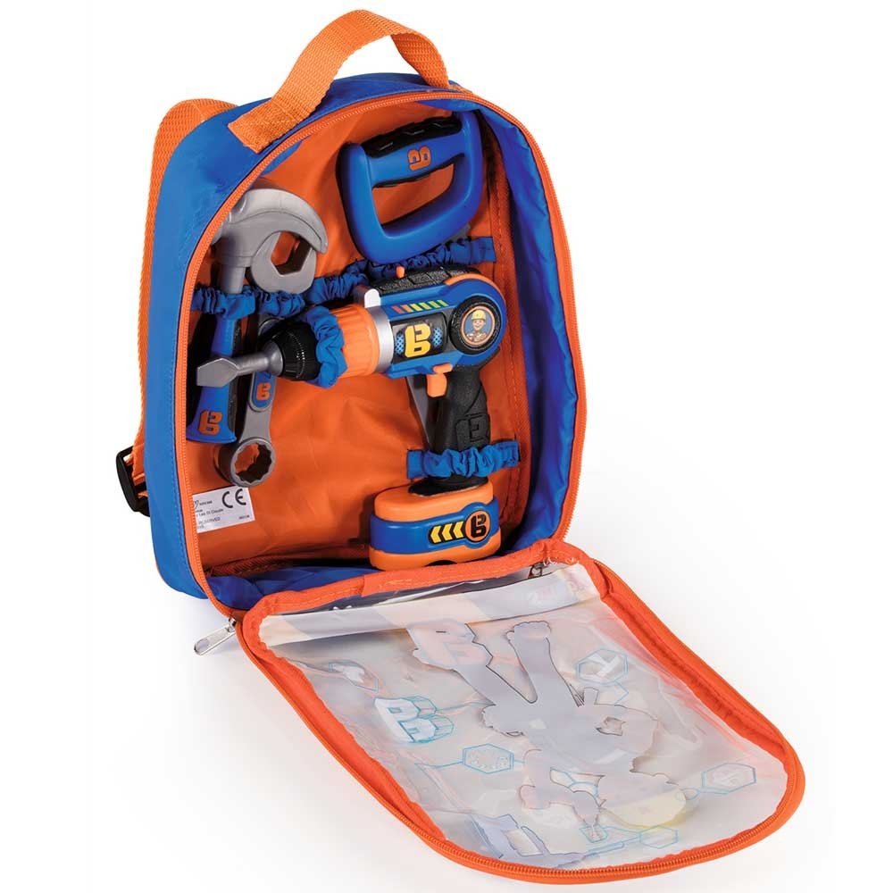 Rucsac Smoby Bob Constructorul cu unelte 4 Rucsac Smoby Bob Constructorul cu unelte - Image 3