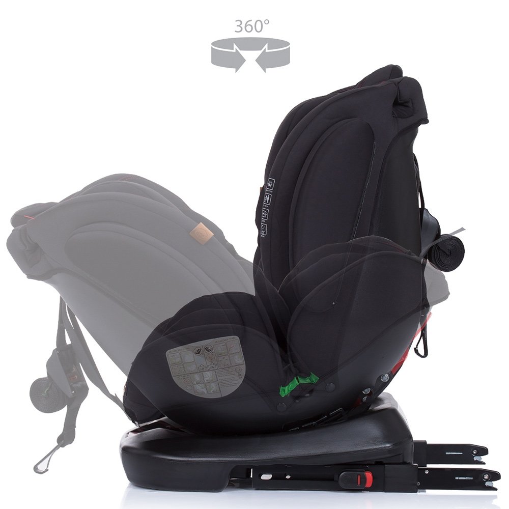 Scaun auto Chipolino 4Kid 0-36 kg raven I-Size 40-150 cm cu sistem Isofix 7 Scaun auto Chipolino 4Kid 0-36 kg raven I-Size 40-150 cm cu sistem Isofix - Image 6