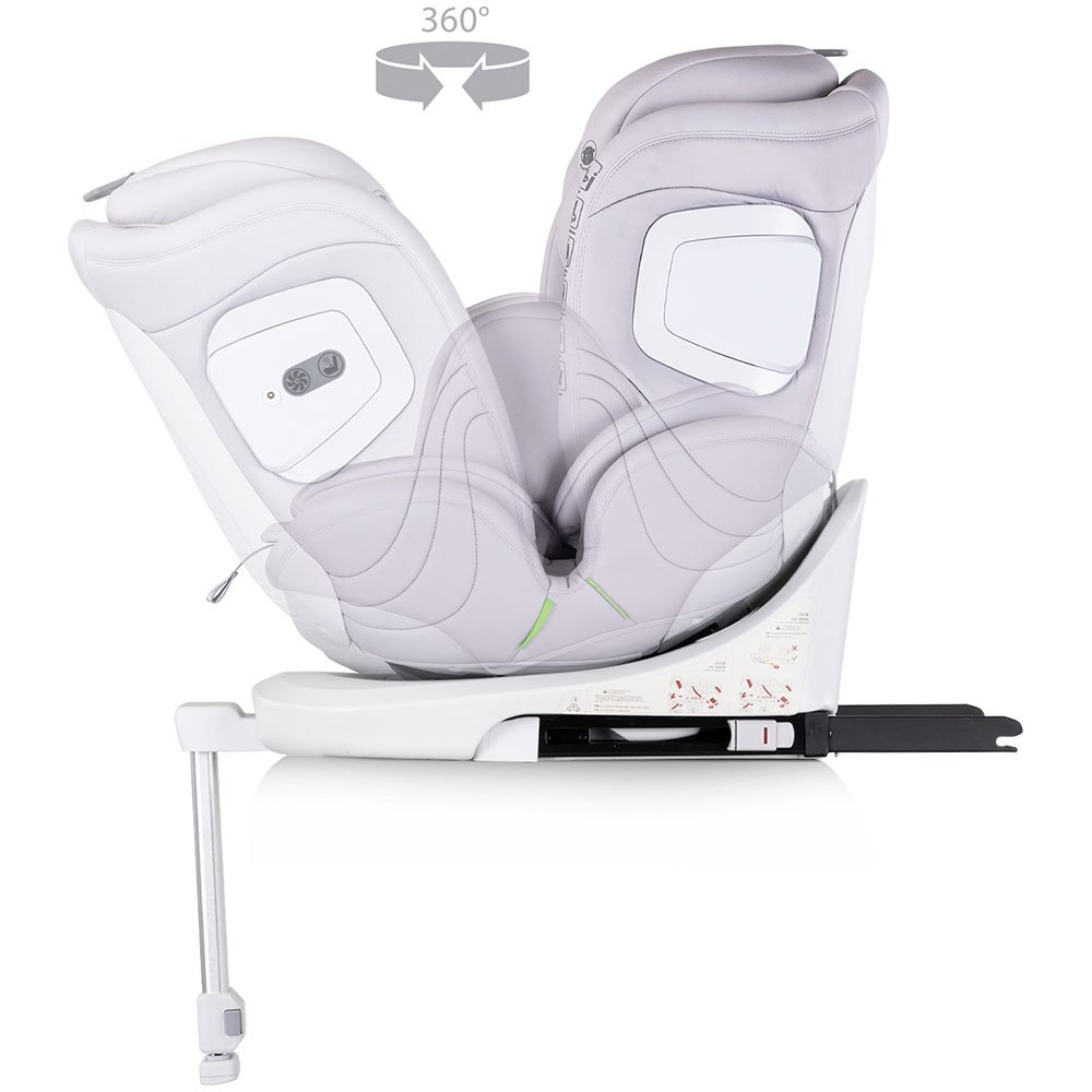 Scaun auto Chipolino Clima Air I-Size 40-150 cm cu sistem Isofix si sezut rotativ cloud 8 Scaun auto Chipolino Clima Air I-Size 40-150 cm cu sistem Isofix si sezut rotativ cloud - Image 7