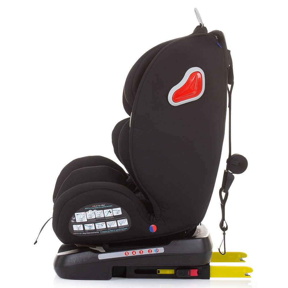 Scaun auto Chipolino Journey 0-36 kg ebony cu sistem Isofix si sezut rotativ 5 Scaun auto Chipolino Journey 0-36 kg ebony cu sistem Isofix si sezut rotativ - Image 4