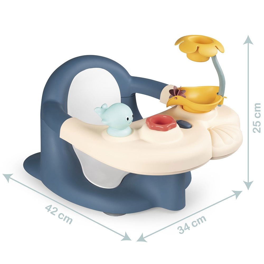 Scaun de baie Smoby Baby Bath Time albastru 5 Scaun de baie Smoby Baby Bath Time albastru - Image 4