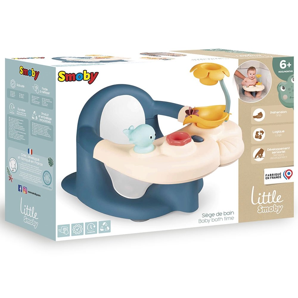Scaun de baie Smoby Baby Bath Time albastru 8 Scaun de baie Smoby Baby Bath Time albastru - Image 7