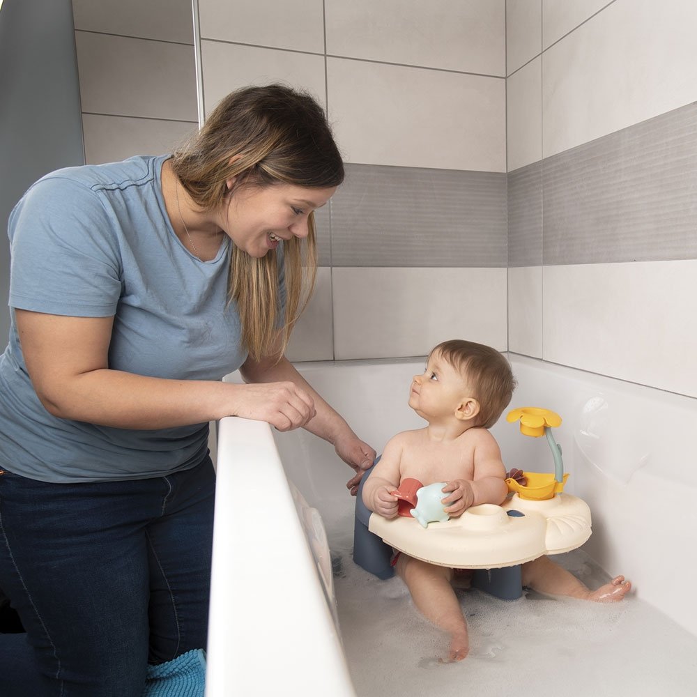 Scaun de baie Smoby Baby Bath Time albastru 7 Scaun de baie Smoby Baby Bath Time albastru - Image 6