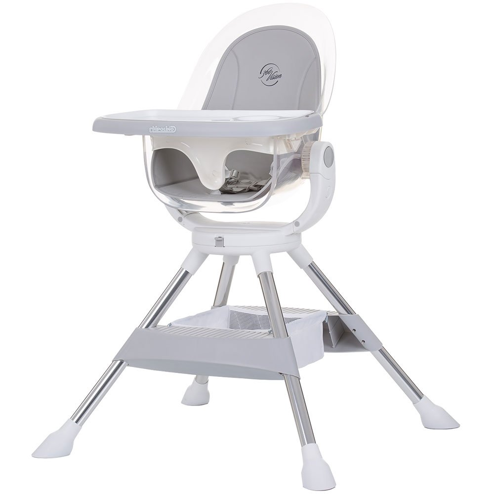 Scaun de masa cu sezut rotativ Chipolino Vision glacier 2 Scaun de masa cu sezut rotativ Chipolino Vision glacier