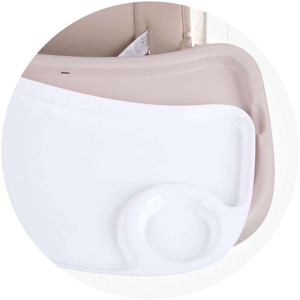 Scaun de masa cu sezut rotativ Chipolino Vision sand 9 Scaun de masa cu sezut rotativ Chipolino Vision sand - Image 8