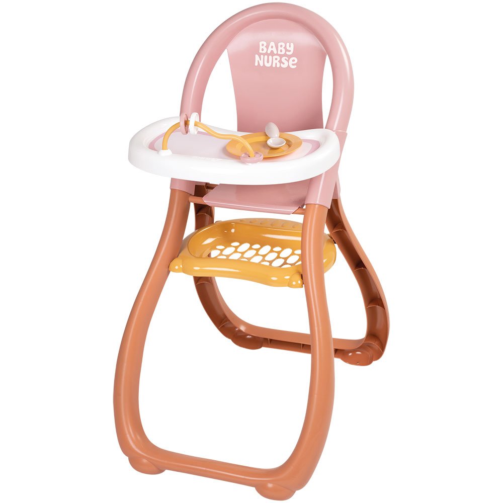 Scaun de masa pentru papusa Smoby Baby Nurse Highchair 2 Scaun de masa pentru papusa Smoby Baby Nurse Highchair