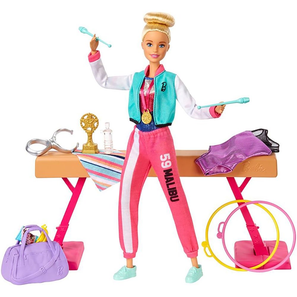Set Barbie by Mattel Careers Gimnasta 2 Set Barbie by Mattel Careers Gimnasta
