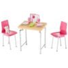 Set Barbie by Mattel Estate Masa cu scaune si accesorii DVX45 I Best Buy Babys