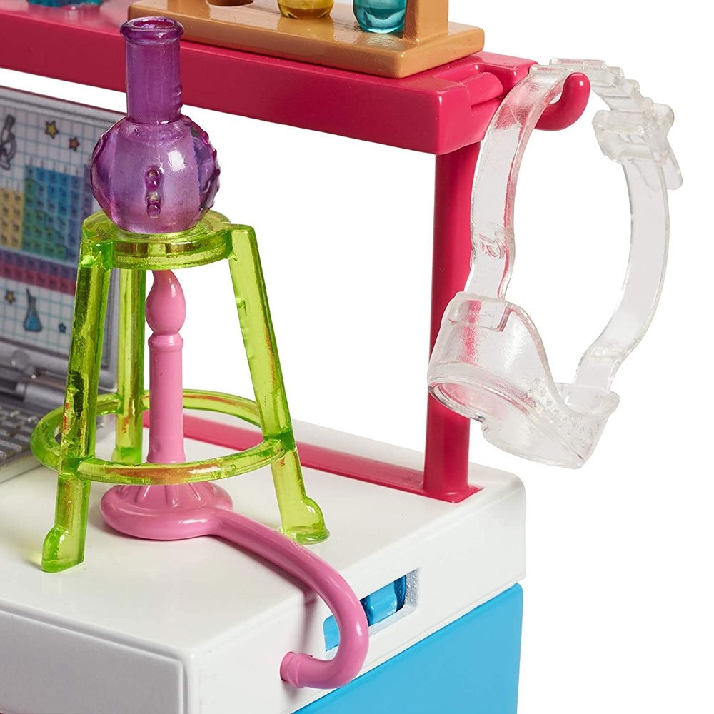 Set Barbie by Mattel I can be Laborator FJB28 cu accesorii 6 Set Barbie by Mattel I can be Laborator FJB28 cu accesorii - Image 5