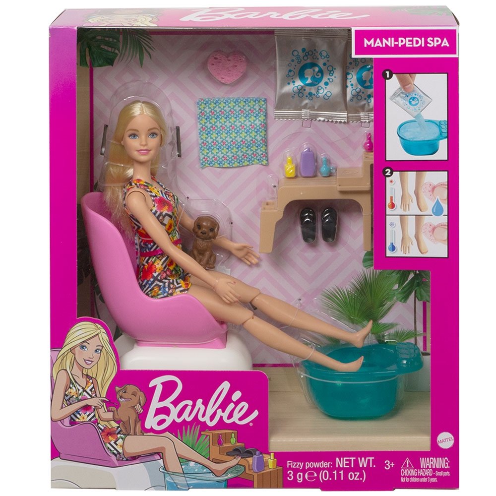 Set Barbie by Mattel Wellness and Fitness Salonul de unghii 7 Set Barbie by Mattel Wellness and Fitness Salonul de unghii - Image 6