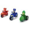 Set Dickie Toys 3 Motociclete Eroi in Pijama cu 3 figurine I Best Buy Babys