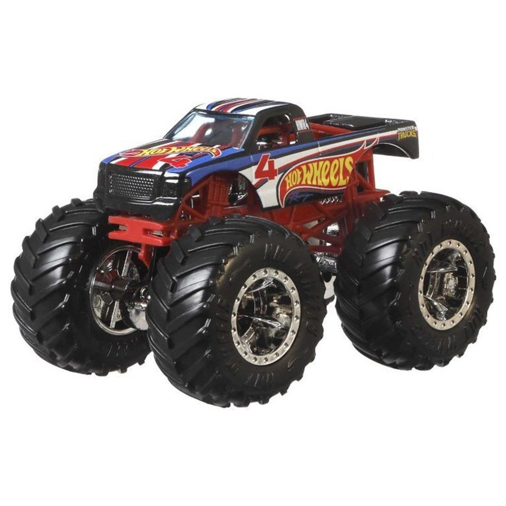 Set Hot Wheels by Mattel Monster Trucks 4 vs 1 6 Set Hot Wheels by Mattel Monster Trucks 4 vs 1 - imagine 5