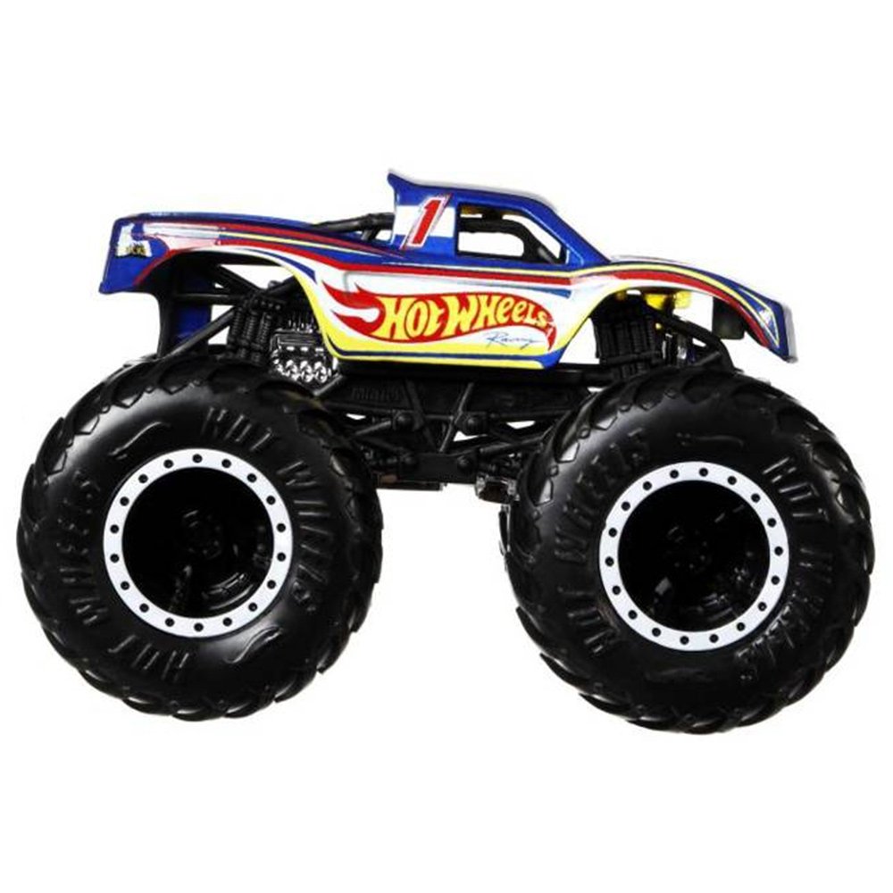 Set Hot Wheels by Mattel Monster Trucks 4 vs 1 4 Set Hot Wheels by Mattel Monster Trucks 4 vs 1 - imagine 3