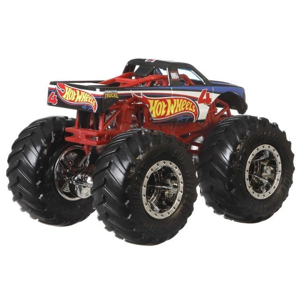 Set Hot Wheels by Mattel Monster Trucks 4 vs 1 7 Set Hot Wheels by Mattel Monster Trucks 4 vs 1 - imagine 6
