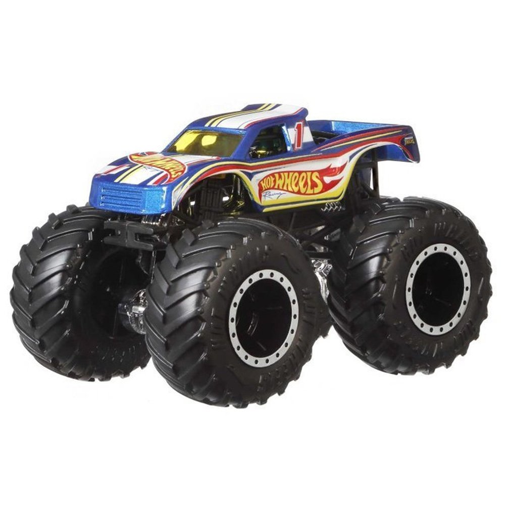 Set Hot Wheels by Mattel Monster Trucks 4 vs 1 3 Set Hot Wheels by Mattel Monster Trucks 4 vs 1 - imagine 2