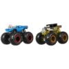 Set Hot Wheels by Mattel Monster Trucks Demolition Doubles Bone Shaker vs Rodger Dodger I Best Buy Babys
