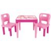 Set Masuta cu 2 scaune pentru copii Pilsan Hobby Study Table pink I Best Buy Babys