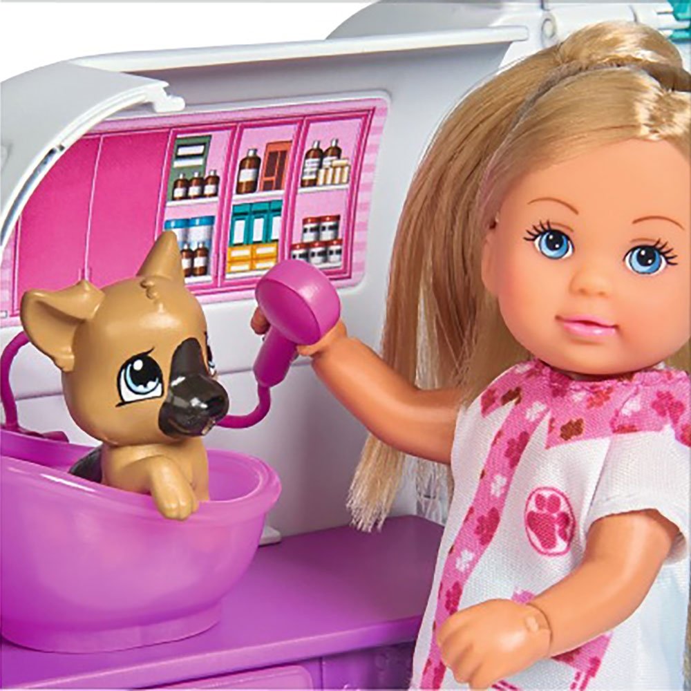 Set Simba Evi Love Doctor Evi 2 in 1 Vet Mobile masina cu papusa 12 cm si accesorii 6 Set Simba Evi Love Doctor Evi 2 in 1 Vet Mobile masina cu papusa 12 cm si accesorii - Image 5