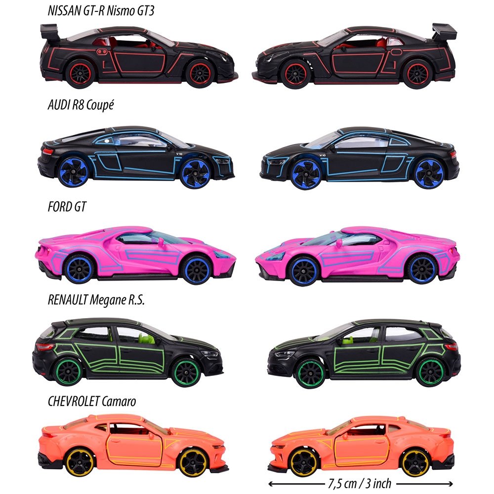 Set Masinute Majorette Light Racer Cu 5 Masinute 4 Set Masinute Majorette Light Racer Cu 5 Masinute - Imagine 3