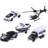 Set Masinute Majorette Police Force Cu 5 Vehicule De Interventie I Best Buy Babys