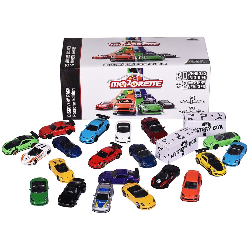 Set masinute Majorette Porsche Discovery cu 22 masinute 2 Set masinute Majorette Porsche Discovery cu 22 masinute