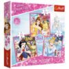 Set puzzle 3 in 1 Trefl Disney Princess Lumea fermecata a printeselor 1x20 piese 1x36 piese 1x50 piese I Best Buy Babys