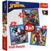 Set puzzle 3 in 1 Trefl Marvel Spider Man Forta paianjenului 1x20 piese 1x36 piese 1x50 piese I Best Buy Babys