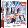 Set puzzle 4 in 1 Trefl Disney Frozen 2 In padurea magica 1x35 piese 1x48 piese 1x54 piese 1x70 piese I Best Buy Babys