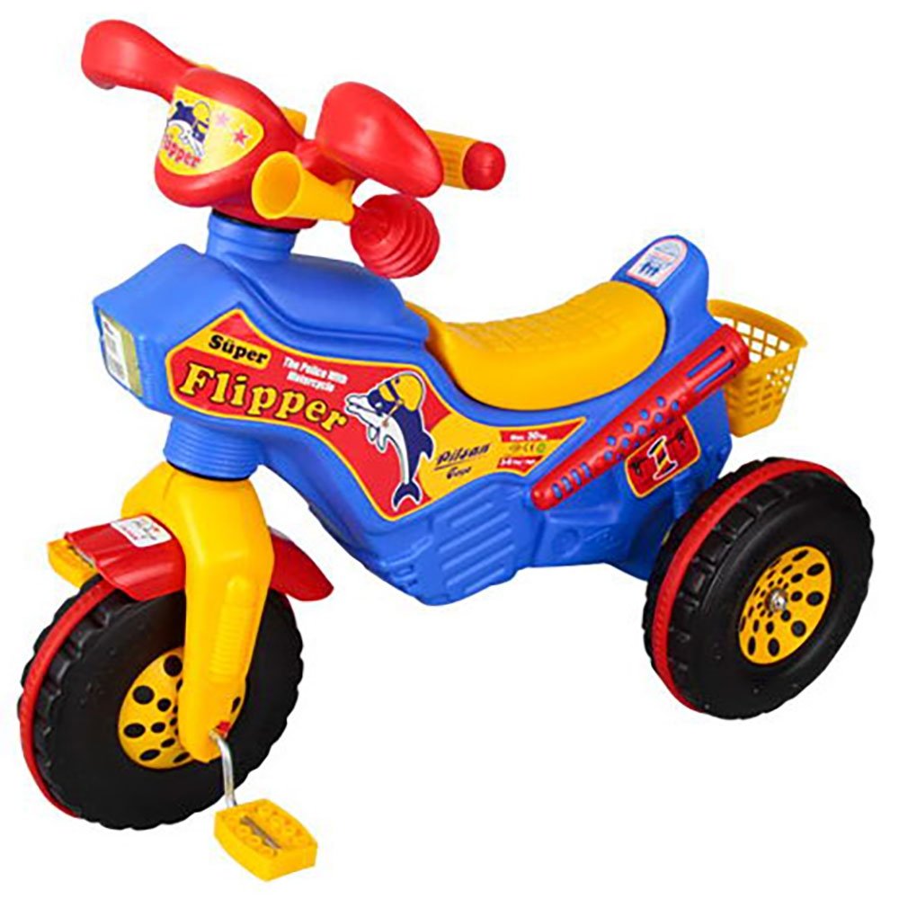 Tricicleta Pilsan Flipper blue 4 Tricicleta Pilsan Flipper blue - Image 3