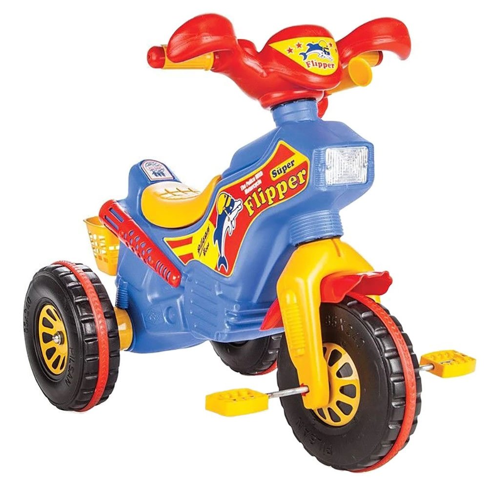 Tricicleta Pilsan Flipper blue 3 Tricicleta Pilsan Flipper blue - Image 2