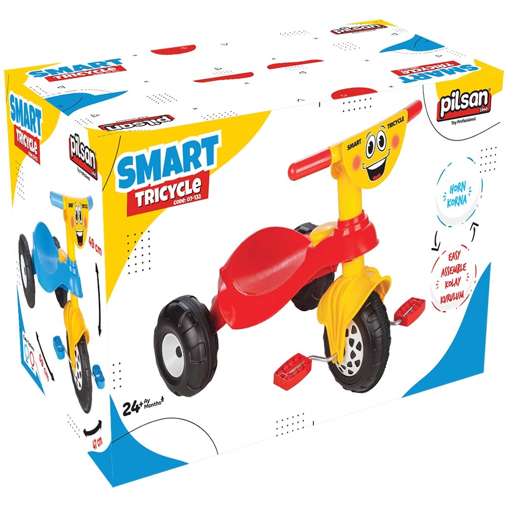 Tricicleta Pilsan Smart red 5 Tricicleta Pilsan Smart red - Image 4