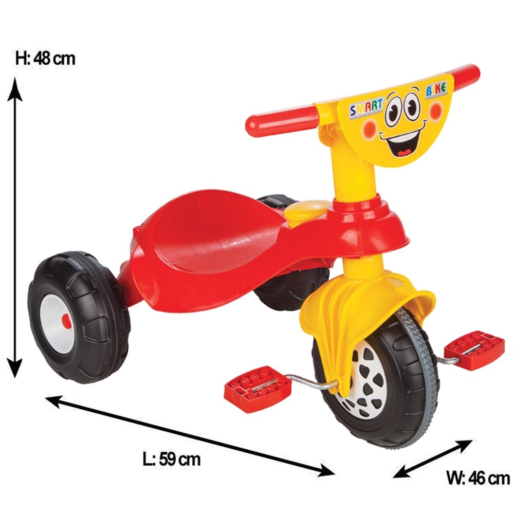 Tricicleta Pilsan Smart red 3 Tricicleta Pilsan Smart red - Image 2