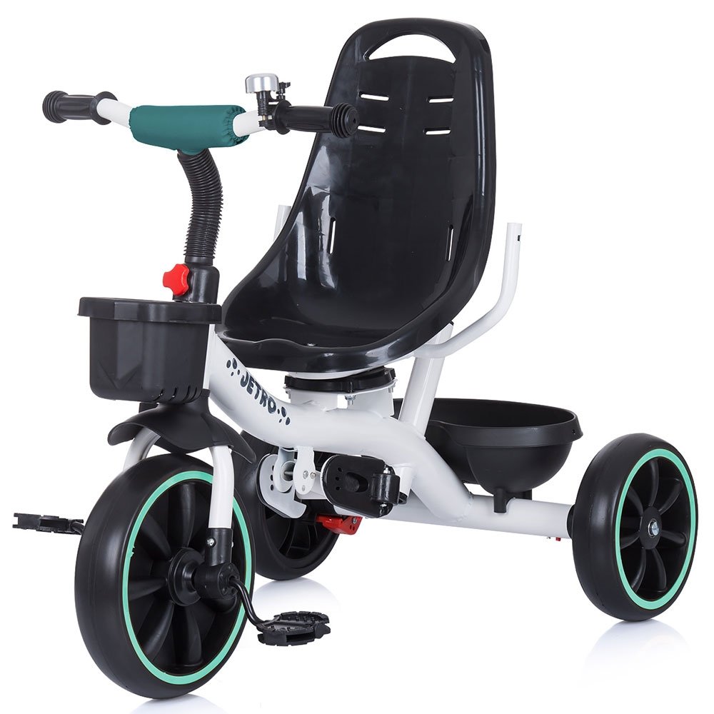 Tricicleta cu copertina si sezut reversibil Chipolino Jetro avocado 5 Tricicleta cu copertina si sezut reversibil Chipolino Jetro avocado - Image 4