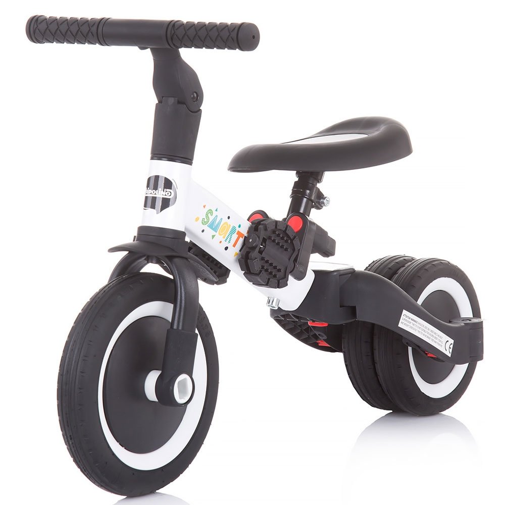 Tricicleta si bicicleta Chipolino Smarty 2 in 1 white 3 Tricicleta si bicicleta Chipolino Smarty 2 in 1 white - Image 2