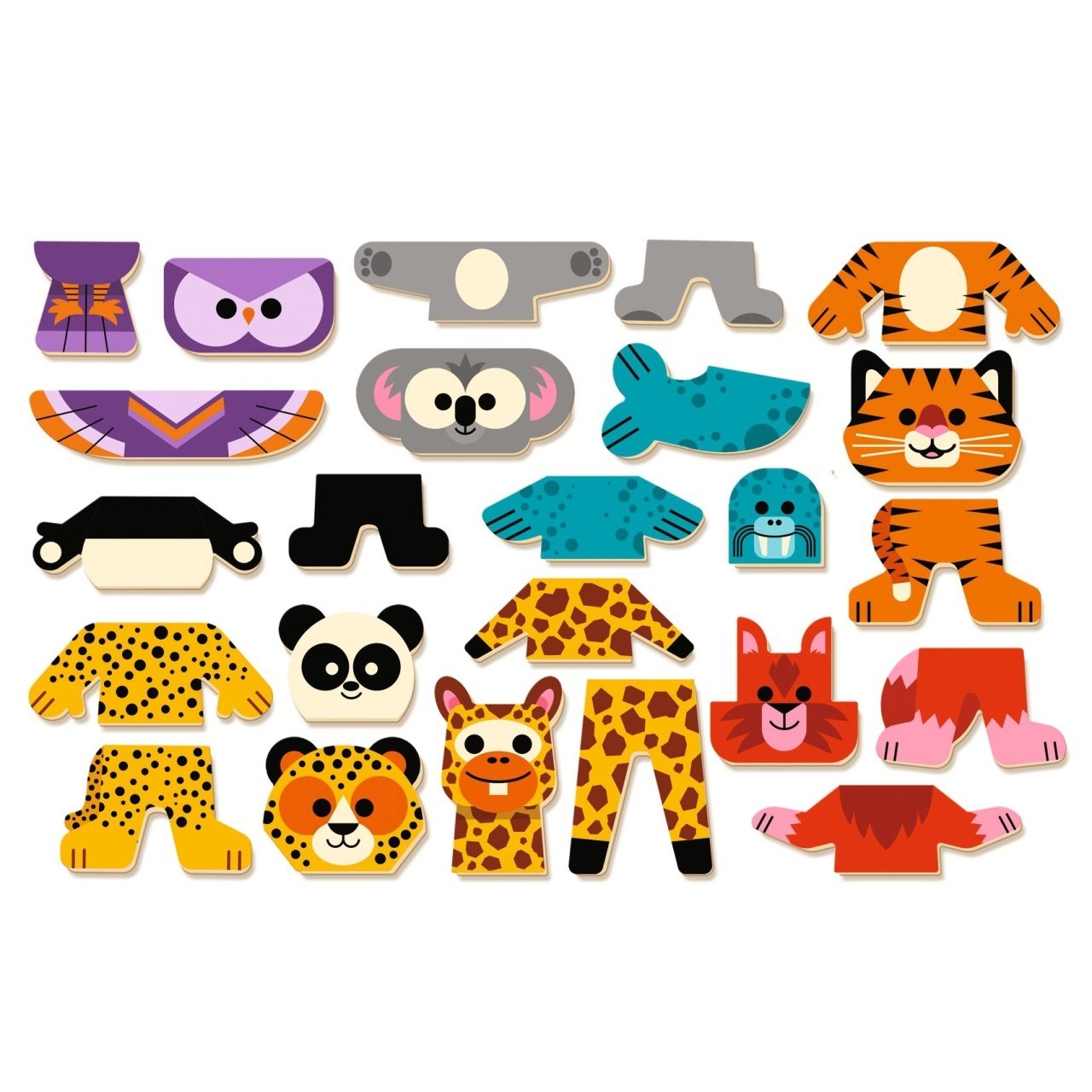 Joc cu magneti Mix'n'match, Djeco 6 Joc cu magneti Mix'n'match, Djeco - Image 5