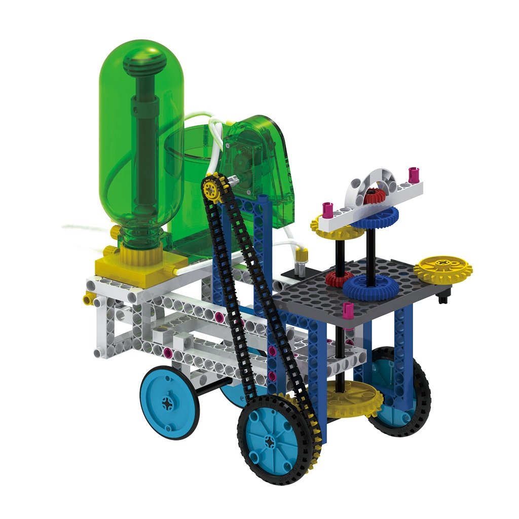 Kit STEM Construieste mecanisme propulsate cu apa, Genius Toy 5 Kit STEM Construieste mecanisme propulsate cu apa, Genius Toy - Image 4